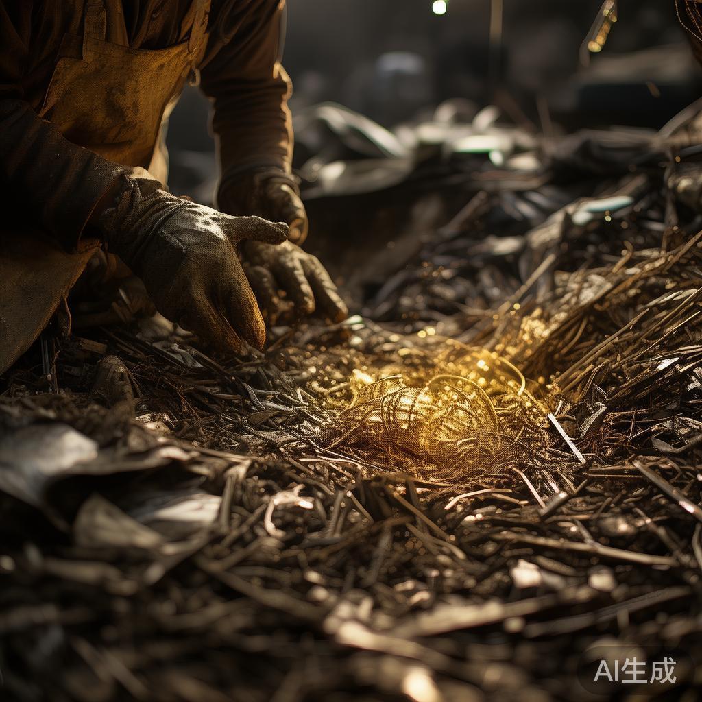 废品回收的金子 - 快讯网 - 分享生活资讯热点话题综合门户网www.longshengtong.com